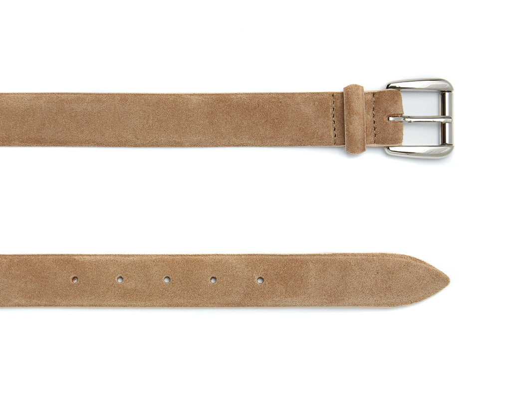 Mount Belt - Beige Suede