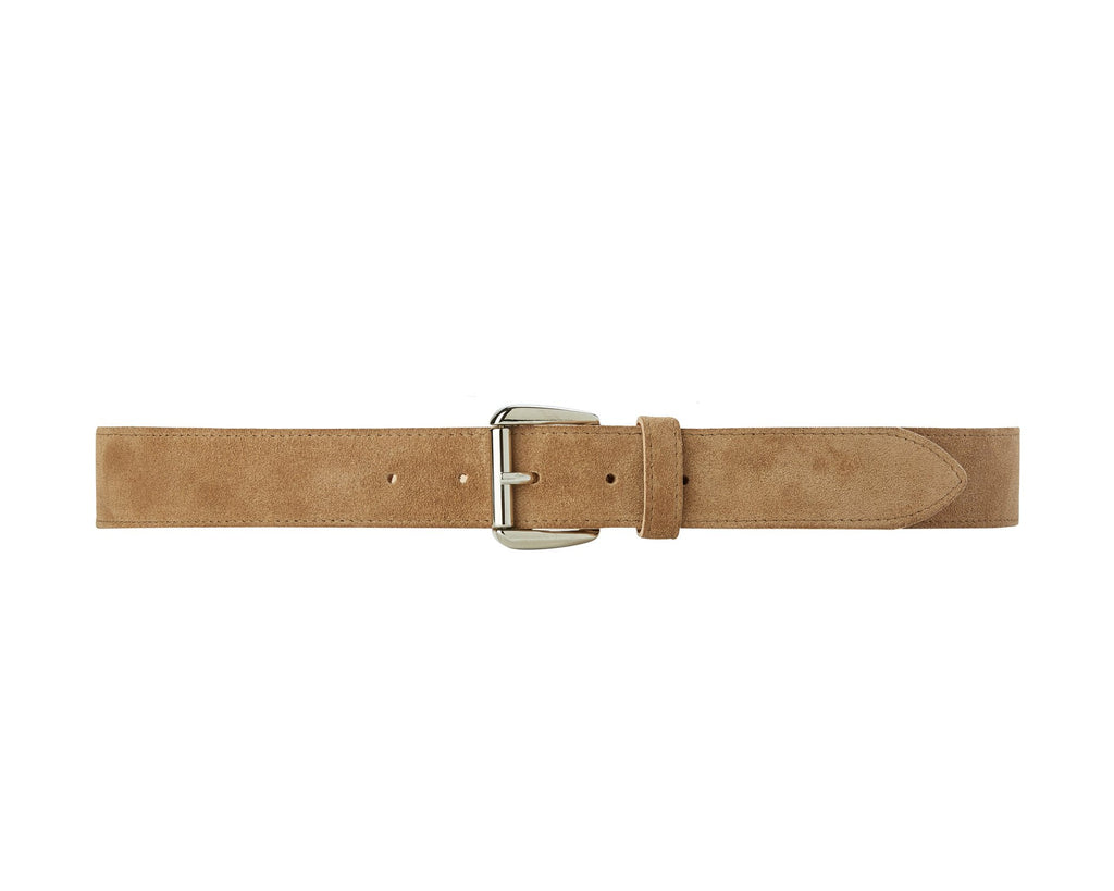 Chiltern Belt - Beige Suede