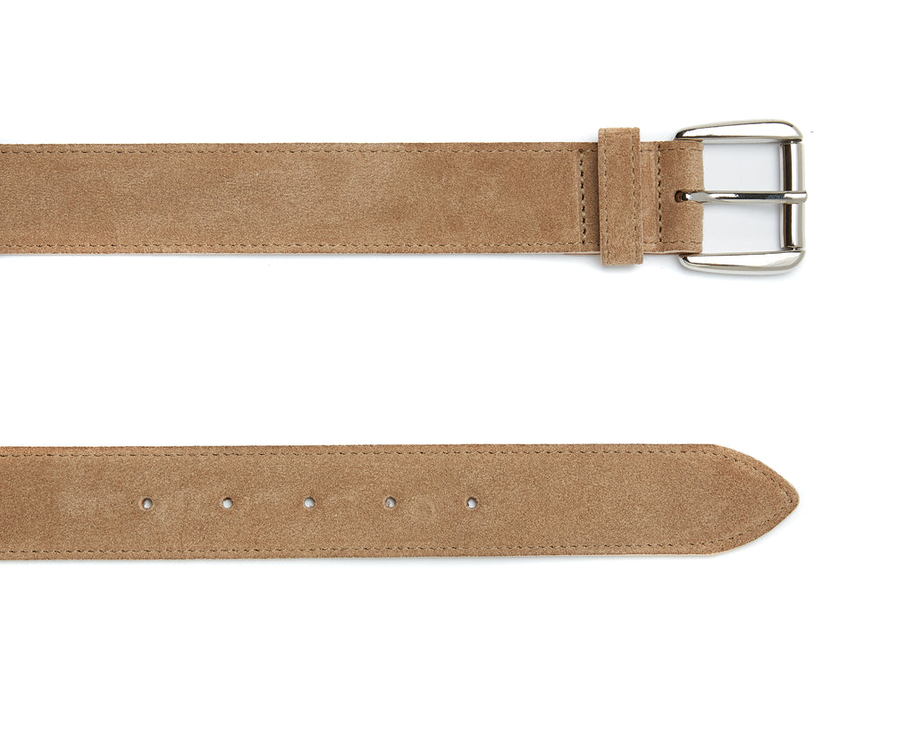 Chiltern Belt - Beige Suede