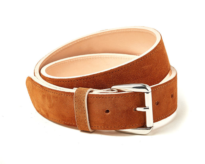 Chiltern Belt - Moroccan Flame Suede