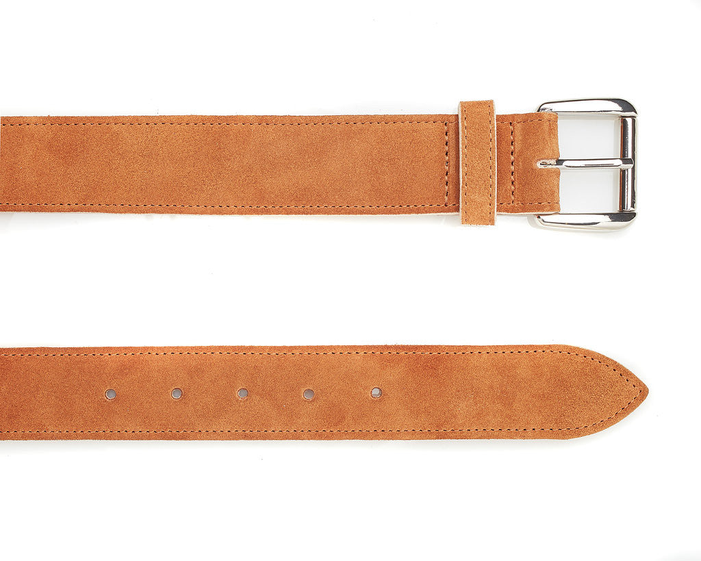 Chiltern Belt - Moroccan Flame Suede
