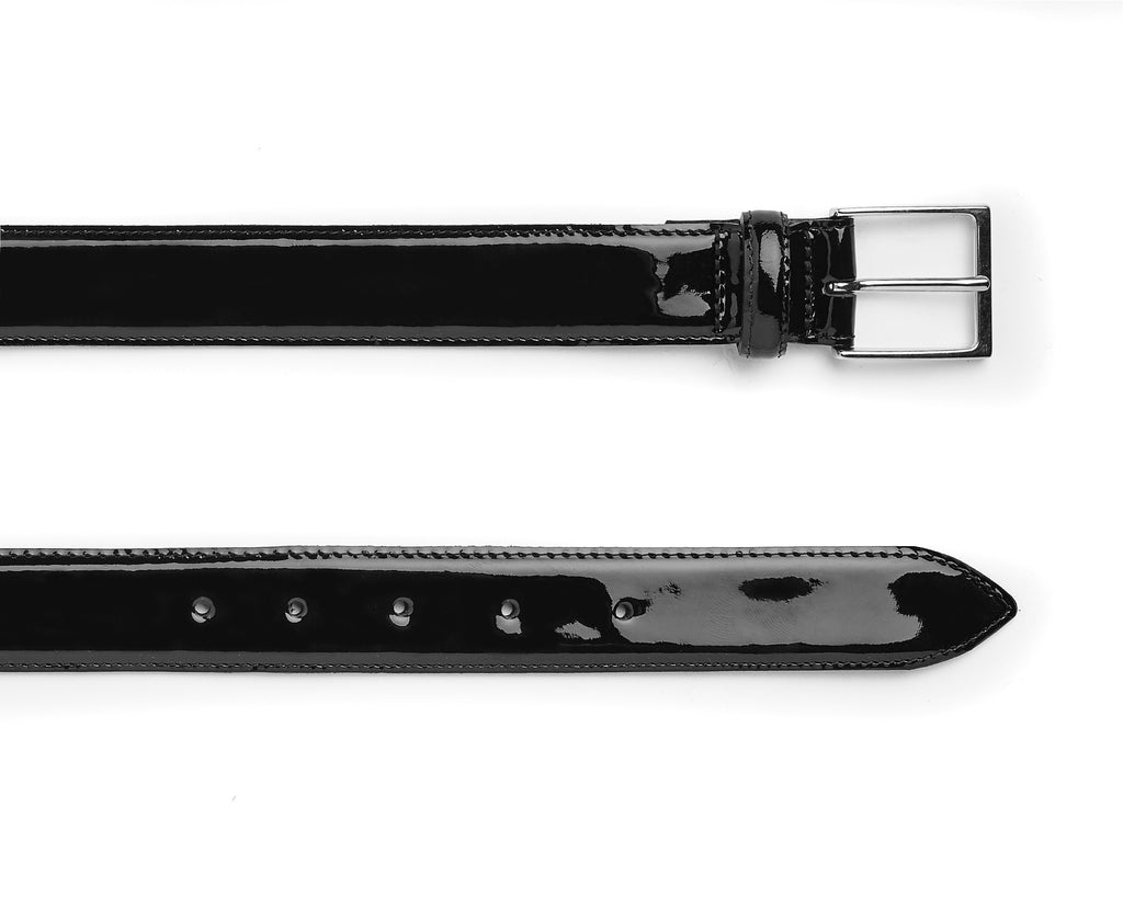 Jermyn Belt - Black Patent